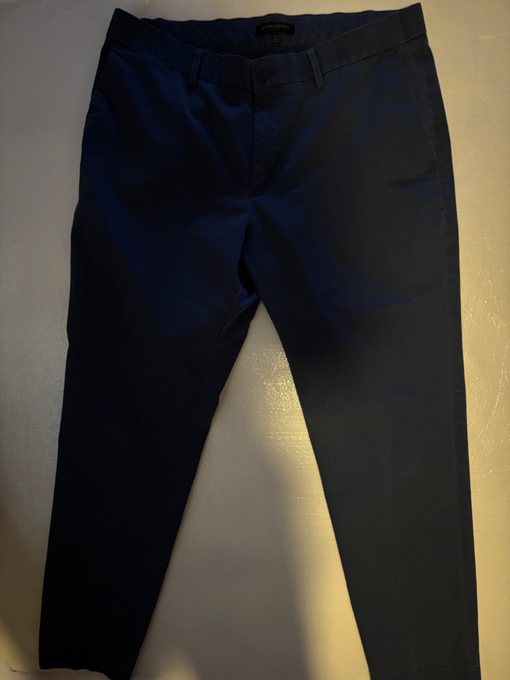 Banana Republic Men's Azure Blue Chino Pants